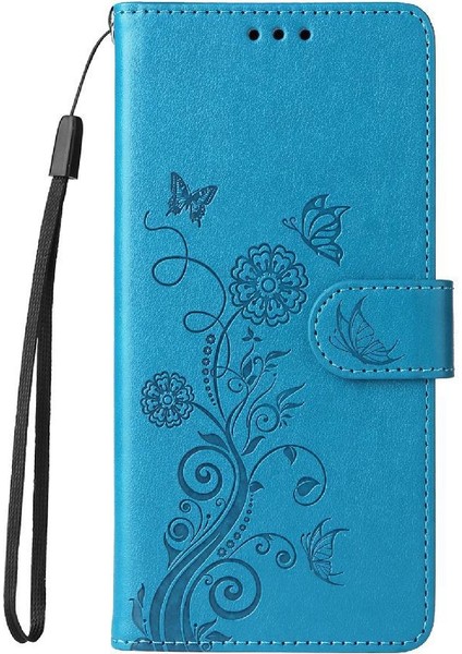 IPhone 14 Için Flip Case Pro Max Cardyuvaları Çiçek Flip Deri (Yurt Dışından)