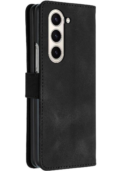 Galaxy Z Fold 6 Cüzdan Premium Pu Dahili Mıknatıs ile Uyumlu (Yurt Dışından) modelleri