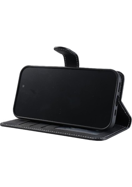 Google Piksel 8 Pro Manyetik Kickstand Cüzdan Kart Yuvaları Pu Için Flip Case (Yurt Dışından)