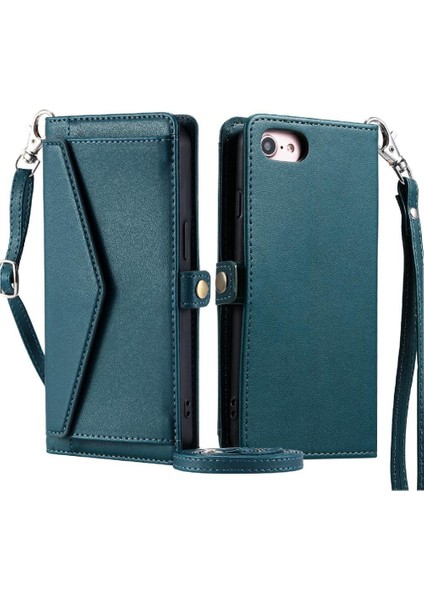 IPhone 7/8 Için Cüzdan Crossbody Durumda Rfıd Engelleme Cüzdan Durumda Kadınlar Için (Yurt Dışından)