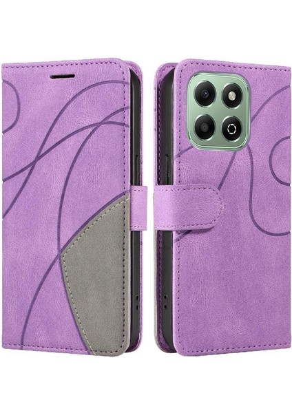 Onur X6B Dikiş Renk Deri Cüzdan Için Flip Case Kickstand Flip Kitap (Yurt Dışından) fırsatları