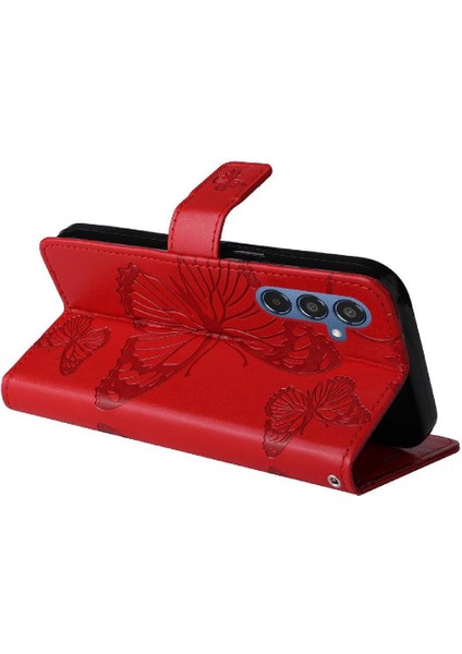 Kart Yuvası Standı ile Galaxy M35 Için Kılıf Kickstand Manyetik Çevirin (Yurt Dışından)