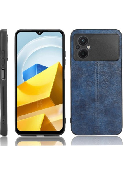 Xiaomi Poco M5 Için Hafif Durumda Klasik Sözleşmeli Tasarım Darbeye (Yurt Dışından)