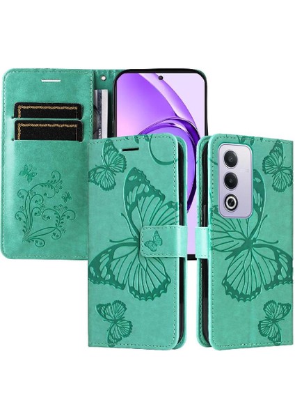 Kart Yuvası Standı Flip Kickstand ile Oppo A3 Pro 5g Pu Deri Için Kılıf (Yurt Dışından)