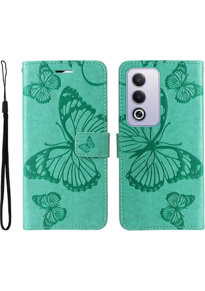 Kart Yuvası Standı Flip Kickstand ile Oppo A3 Pro 5g Pu Deri Için Kılıf (Yurt Dışından)