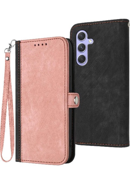 Kart Yuvası Pu ile Galaxy A16 Kickstand Koruyucu Cüzdan Için Kılıf (Yurt Dışından)