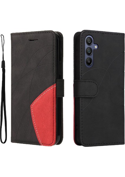 Galaxy A16 Için Flip Case 5g Flip Folio Kitap Dikiş Renk ile (Yurt Dışından)