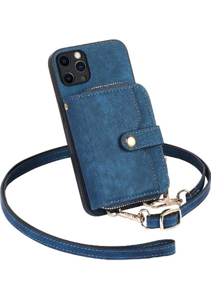 IPhone 11 Için Kılıf Pro 7 Kart Yuvaları Premium Deri Fermuar Kapatma Standı (Yurt Dışından) modelleri