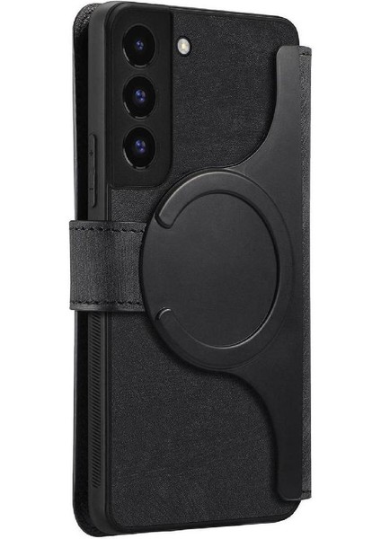 Galaxy S22 Artı Kart Standı Cüzdan Retro Mıknatıs Için Flip Case (Yurt Dışından) fiyatları