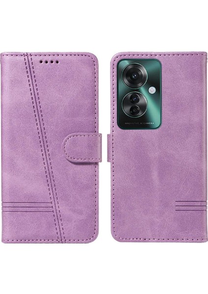 Oppo Filp 11F 5g Için Filp Durumda Ayrılabilir Siyah Bilezik Cüzdan Telefon Kılıfı (Yurt Dışından) modelleri