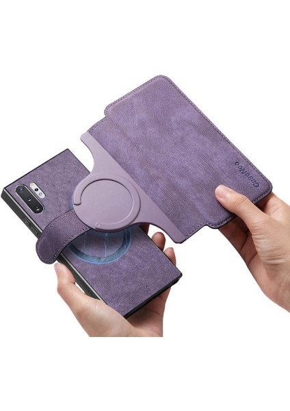 Galaxy Not 10 Için Flip Case Artı Retro Kart Standı Cüzdan Mıknatıs (Yurt Dışından)