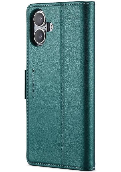 IPhone 16 Için Flip Case Artı Cüzdan Kılıf Darbeye Vaka Kickstand Anti (Yurt Dışından)