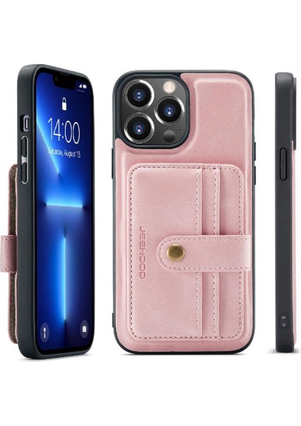 IPhone 13 Için Kılıf Pro Max Manyetik Rfıd Engelleme Kablosuz Şarj (Yurt Dışından)