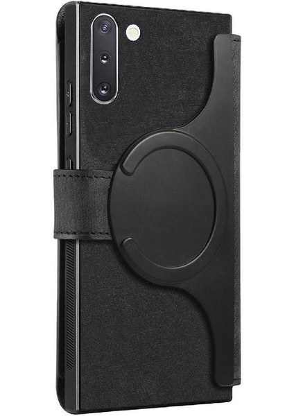 Galaxy Not 10 Için Flip Case Retro Mıknatıs Koruyucu Malzeme Kartı (Yurt Dışından) modelleri