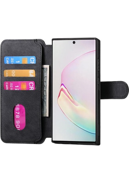 Galaxy Not 10 Için Flip Case Retro Mıknatıs Koruyucu Malzeme Kartı (Yurt Dışından) fırsatları