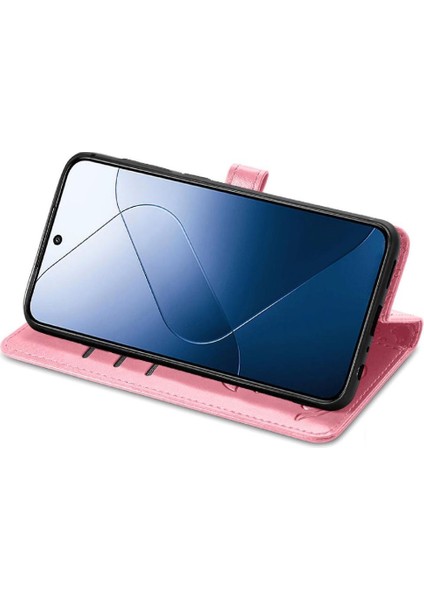 Xiaomi 14T Pro Flip Kapak Için Kılıf Kısa Kayış Darbeye Karikatür Hayvanlar (Yurt Dışından) modelleri