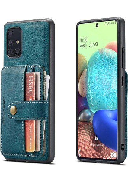 Galaxy A51 5g Rfıd Engelleme Kablosuz Şarj Cüzdan (Yurt Dışından)