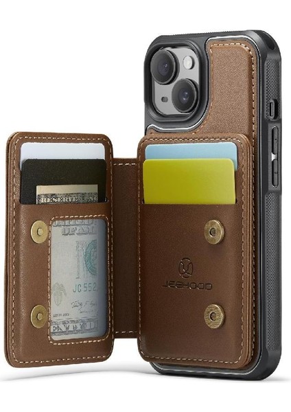 IPhone 14 Için Kılıf Standı Fonksiyonu 2 In 1 Işlevsellik Ayrılabilir Cüzdan (Yurt Dışından) modelleri
