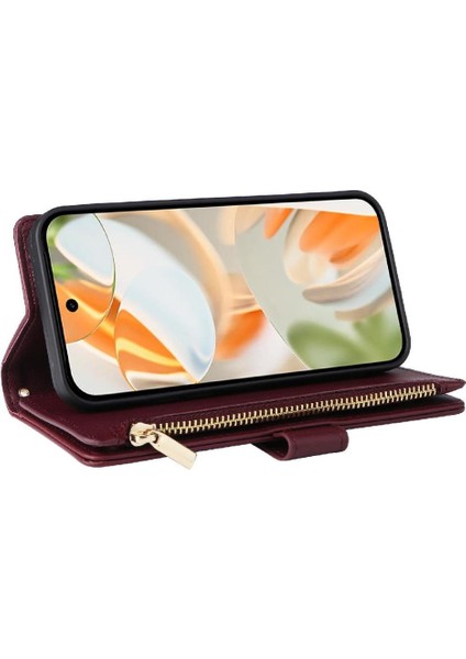 Google Piksel 9 Cüzdan Kart Yuvaları Darbeye Dayanıklı Kayış Için Flip Case (Yurt Dışından) indirimleri