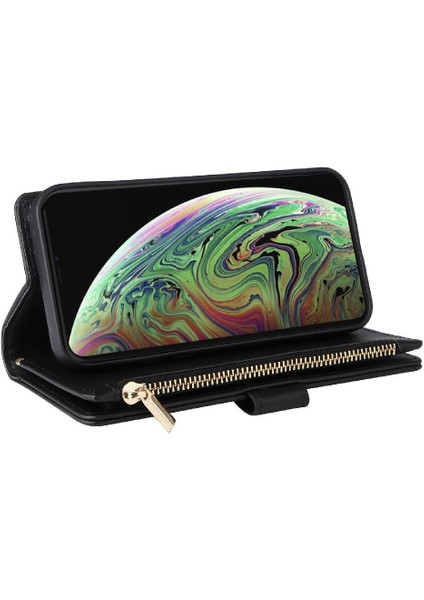 IPhone Xs Max Kart Yuvaları Için Flip Case Cüzdan Kayış Darbeye (Yurt Dışından) indirimleri