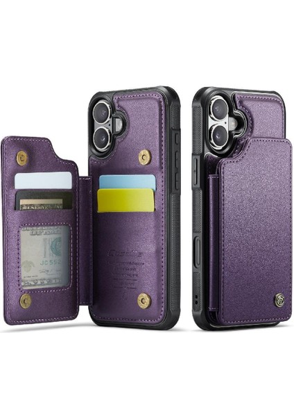 IPhone 16 Için Flip Case Kart Tutucu Rfıd Engelleme Ince Darbeye Durumda Pu (Yurt Dışından) fiyatları