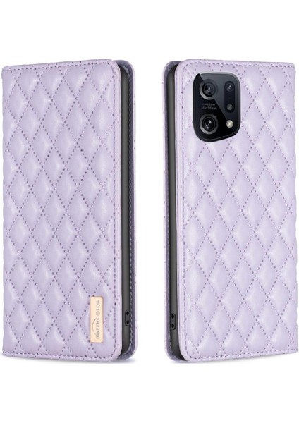 Oppo Bulmak Için Flip Case X5 Tam Koruma Manyetik Kapatma Kart Yuvaları (Yurt Dışından)