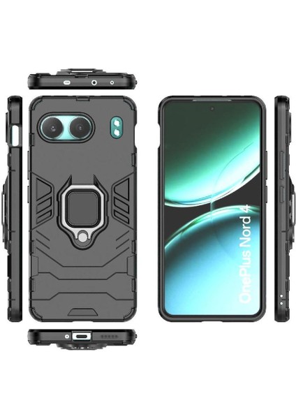 Oneplus Nord 4 Askeri Sınıf Koruma Için Halka Araba Montaj Kickstand Durumda (Yurt Dışından) fiyatları