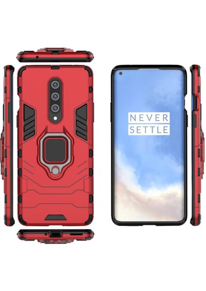 Oneplus 8 Askeri Sınıf Koruma Halkası Için Halka Araba Montaj Kickstand Durumda (Yurt Dışından)