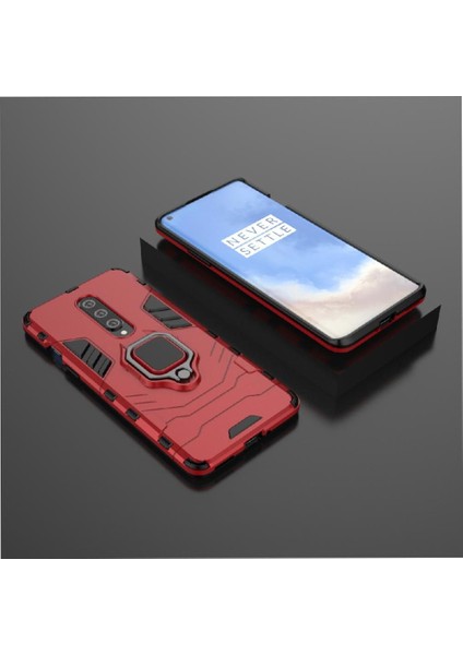 Oneplus 8 Askeri Sınıf Koruma Halkası Için Halka Araba Montaj Kickstand Durumda (Yurt Dışından)