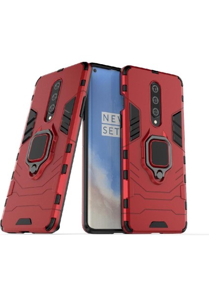 Oneplus 8 Askeri Sınıf Koruma Halkası Için Halka Araba Montaj Kickstand Durumda (Yurt Dışından)