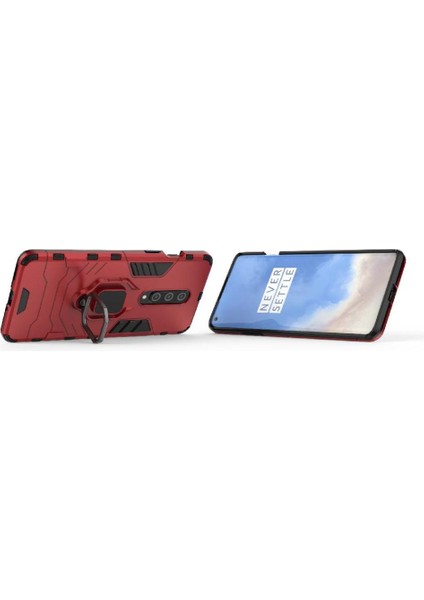 Oneplus 8 Askeri Sınıf Koruma Halkası Için Halka Araba Montaj Kickstand Durumda (Yurt Dışından)
