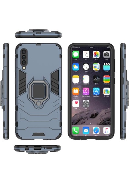Halka Araç Montaj Galaxy A50 Metal Halka Tutucu Için Kickstand Vaka (Yurt Dışından)