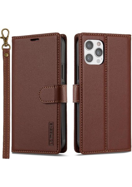 IPhone 11 Için Flip Case Pro Bölünmüş Deri Cüzdan Telefon Kapak Pu Deri 2 (Yurt Dışından)