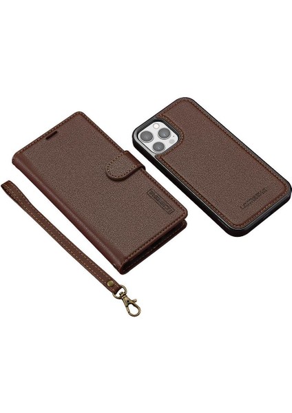 IPhone 11 Için Flip Case Pro Bölünmüş Deri Cüzdan Telefon Kapak Pu Deri 2 (Yurt Dışından)