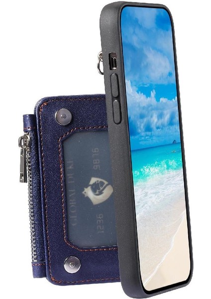 Cüzdan Kılıf IPhone 11 Pro Max 3 Büyük Kart Rfıd Engelleme Flip Folio Pu (Yurt Dışından)