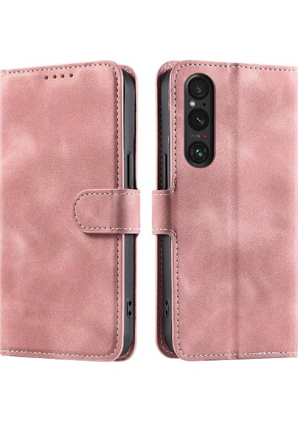 Sony Xperia 1 Vı Bilek Kayışı Cüzdan Kart Yuvaları Için Flip Case Kickstand Pu (Yurt Dışından) indirimleri