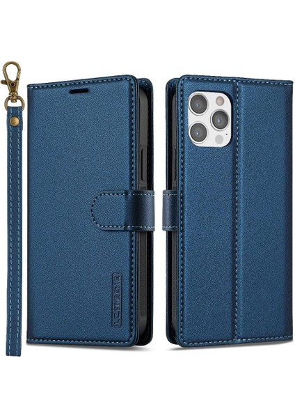 IPhone 11 Için Flip Case Pro Max Bölünmüş Deri Cüzdan Telefon Kapak 2 In 1 Pu (Yurt Dışından)