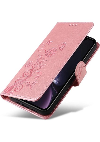 IPhone Xr Çiçek Deri Flip Kart Yuvaları Için Flip Case (Yurt Dışından) modelleri