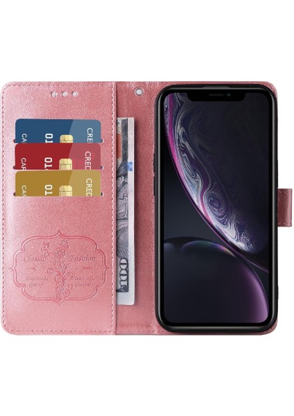 IPhone Xr Çiçek Deri Flip Kart Yuvaları Için Flip Case (Yurt Dışından) fırsatları