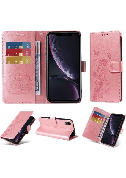 IPhone Xr Çiçek Deri Flip Kart Yuvaları Için Flip Case (Yurt Dışından) indirimleri