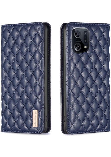 Oppo Bulmak Için Flip Case X5 Tam Koruma Manyetik Kapatma Kart Yuvaları (Yurt Dışından)