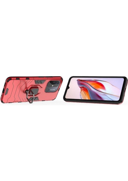 Halka Araba Dağı Kickstand Vaka Xiaomi Redmi 12C/XIAOMI Redmi 11A Metal (Yurt Dışından) fiyatları