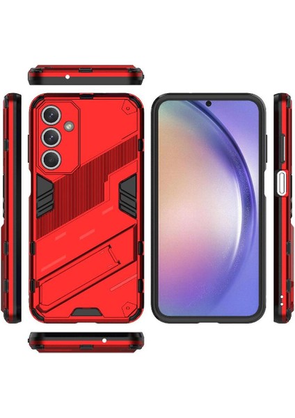 Galaxy M35 5g Sağlam Askeri Kickstand Koruyucu Kapak (Yurt Dışından)