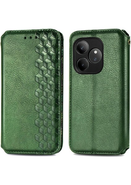 Realme Gt 6 Için Zarif Iş Cüzdan Fonksiyonu Moda Tasarımı (Yurt Dışından) modelleri
