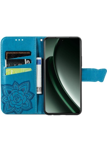 Realme Gt 6 Iş Kelebek Kanat Cüzdan Çok Renkli (Yurt Dışından)