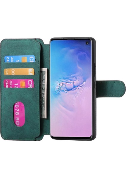 Galaxy S10 Cüzdan Mıknatıs Koruyucu Malzeme Retro Için Flip Case (Yurt Dışından) fırsatları