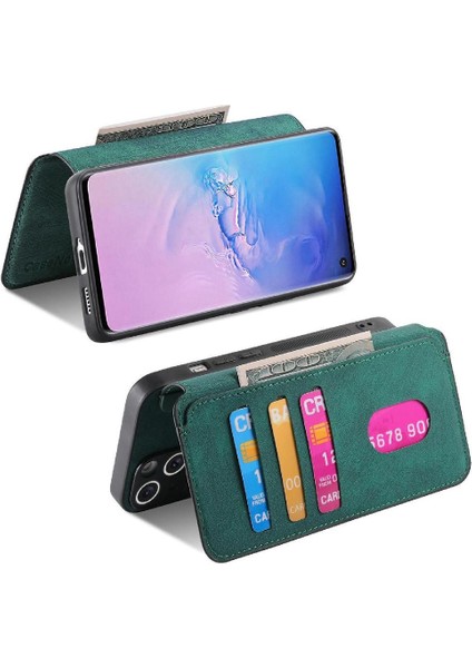 Galaxy S10 Cüzdan Mıknatıs Koruyucu Malzeme Retro Için Flip Case (Yurt Dışından) indirimleri
