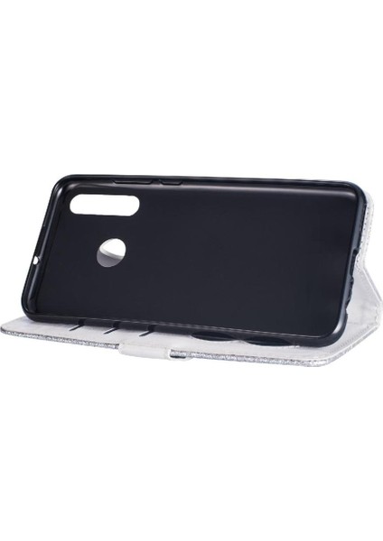 Huawei P Akıllı 2019 Pu Deri Kart Tutucu Kapatma Için Fermuarlı Cebi Durumda (Yurt Dışından)