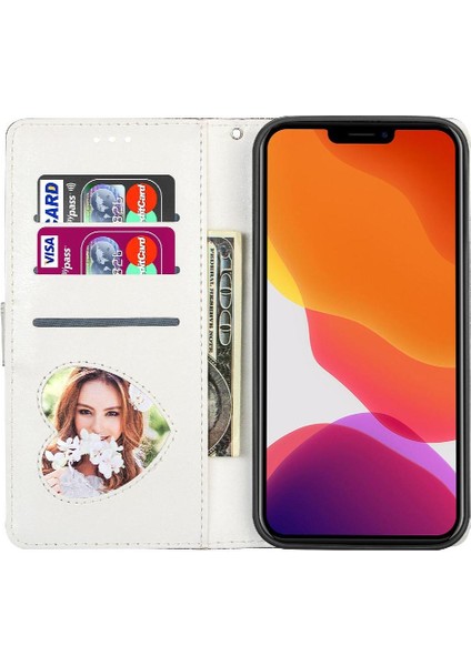 IPhone 13 Mini Manyetik Kapatma Glitter Cüzdan Pu Için Fermuarlı Cebi Durumda (Yurt Dışından) indirimleri