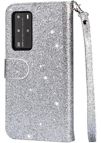 Huawei P40 Için Fermuar Cep Durumda Pu Deri Bilek Kayışı Kart Tutucu Kılıf (Yurt Dışından) fırsatları